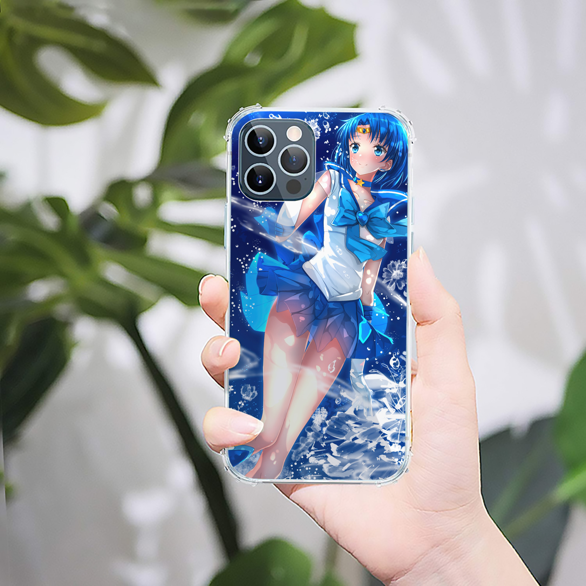 （画像用） 美少女戦士セーラームーン Sailor Moon 【iPhone 12シリーズ対応】透明スマホケース（クリアソフトケース）
